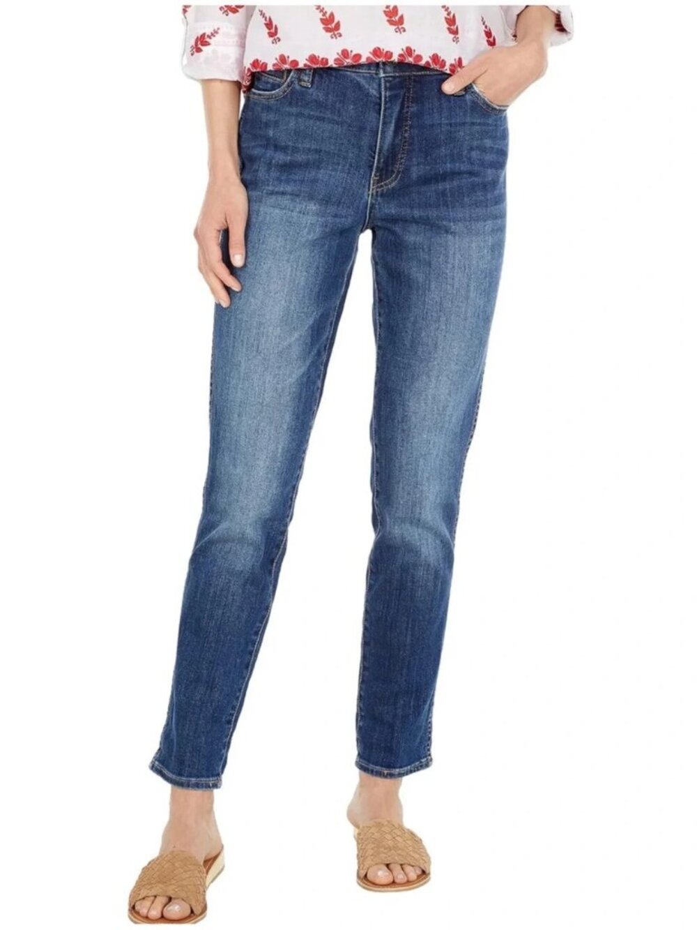 KUT from the Kloth Catherine Jeans Size 4 High Rise Ankle Straight Leg